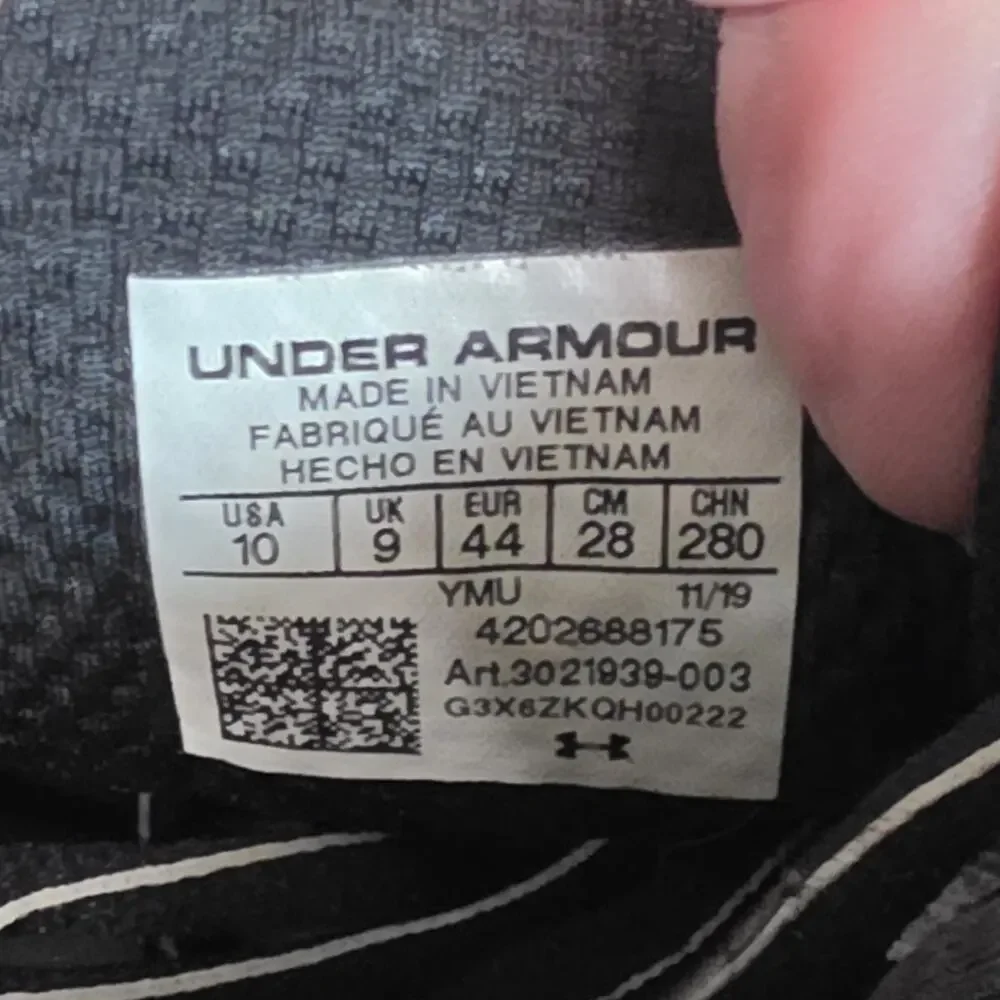 Under Armour HOVR Machina Men's Athletic Running Shoes Sneakers Size 10 Black - Picture 9 of 9